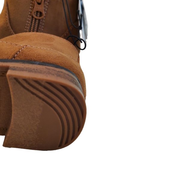 Cat & Jack Brown Boots Toddler Tan Boots Ankle Boots Slip on Boots - Picture 7 of 10